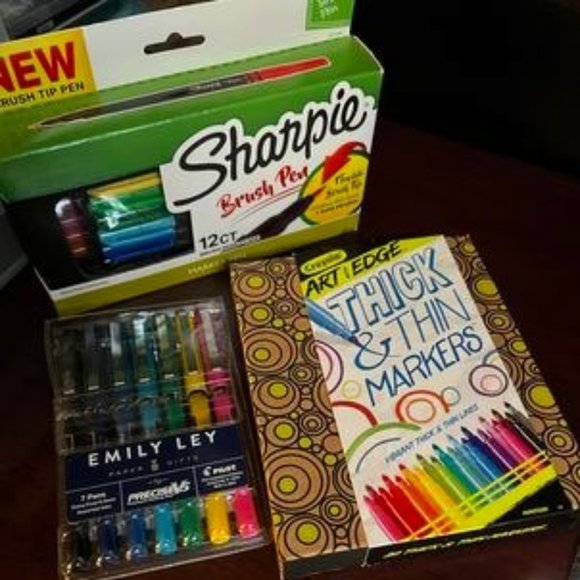 Sharpie Office Penmarker Bundle Sharpie Pilot Crayola New Poshmark